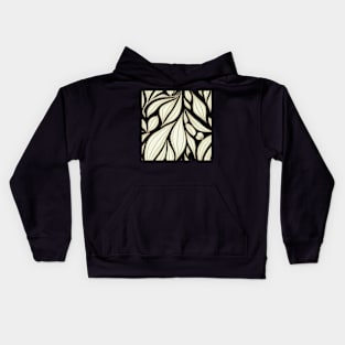 Art Nouveau floral pattern, model 9 Kids Hoodie